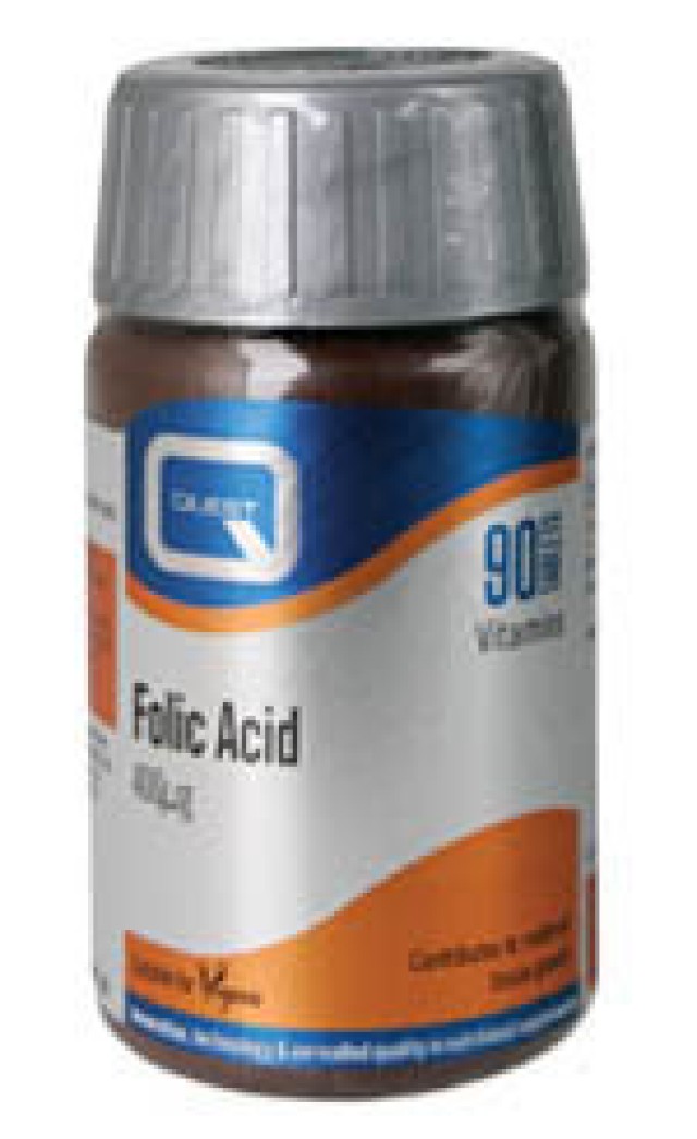 QUEST FOLIC ACID 400μg 90tabs