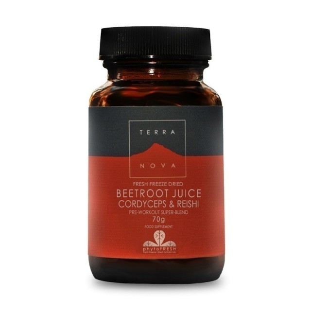  TERRANOVA Beetroot juice, Cordyceps & Reishi 70gr 