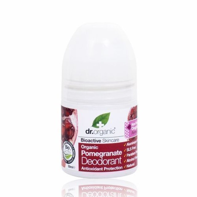 Dr. Organic Pomegranate Deodorant 50 ml