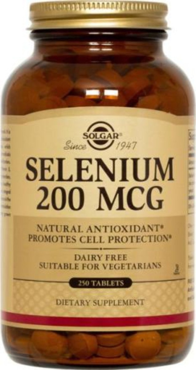 SOLGAR SELENIUM 200μg tabs 100s