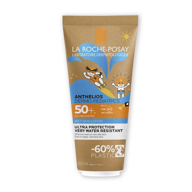 La Roche Posay Anthelios Dermo-Pediatrics Wet Skin SPF50 Αντηλιακή Λοσιόν για Παιδιά 200ml