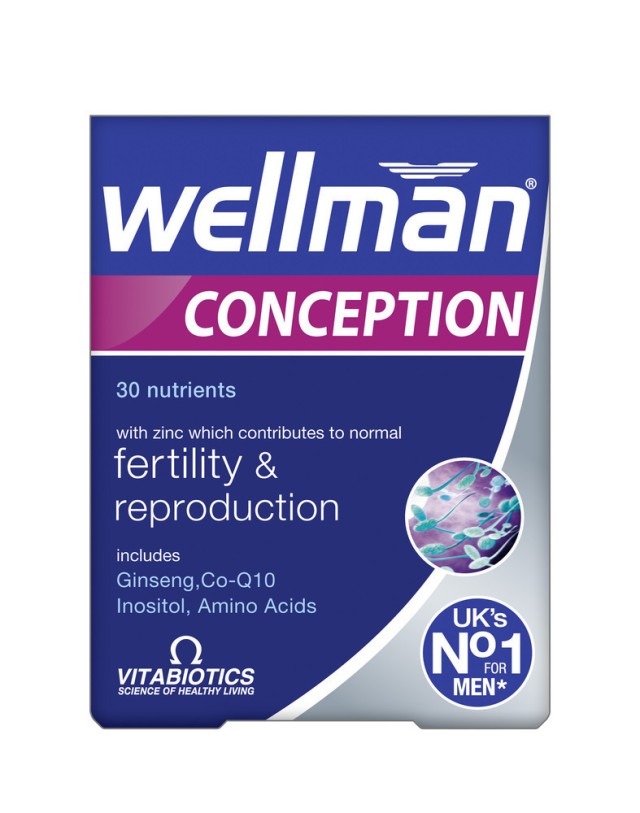 VITABIOTICS WELLMAN CONCEPTION 30 TABS