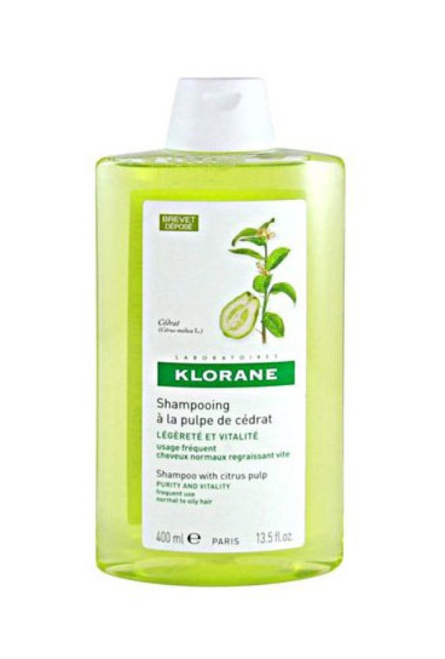 KLORANE SHAMPOO A LA PULPE DE CEDRAT 400ML