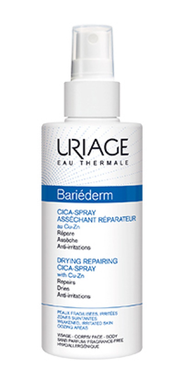 URIAGE BARIEDERM CICA-SPRAY ASSECHANT REPARATEUR CU-ZN 100ML