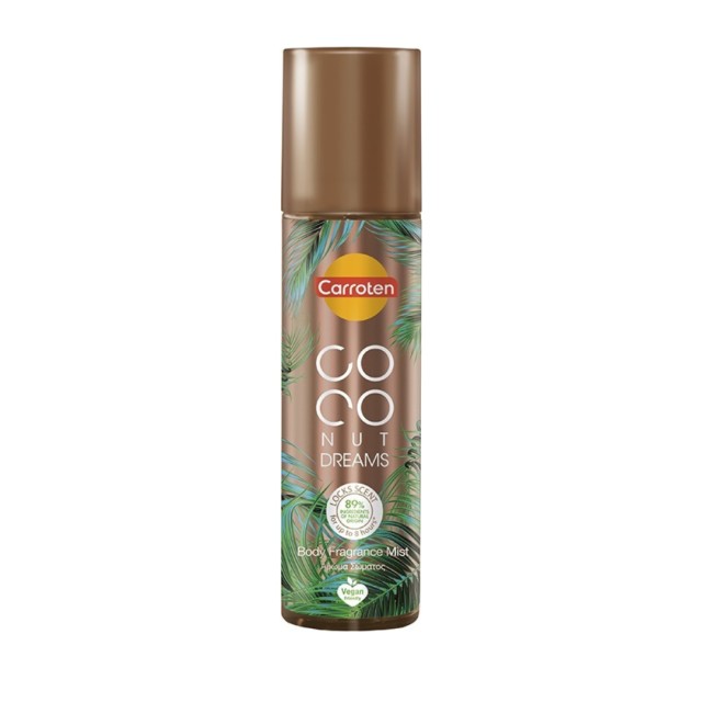 Carroten Coconut Dreams Body Fragrance Mist Άρωμα Σώματος Kαρυδα, 200ml