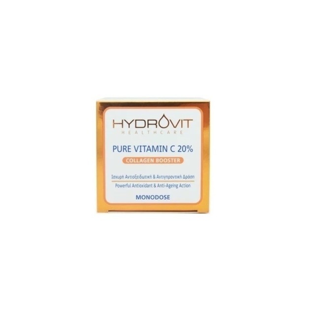 Hydrovit Pure Vitamin C 20% Collagen Booster 60 Μονοδόσεις