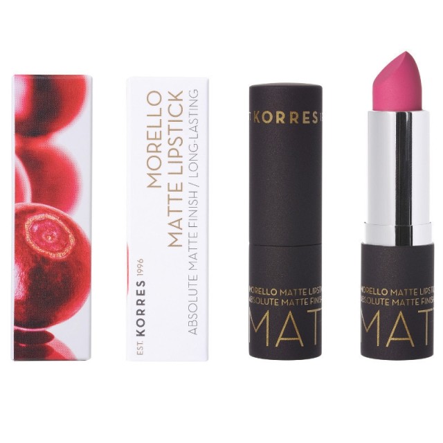 KORRES MORELLO Matte Lipstick 75 Strawberry Fields 3.5g