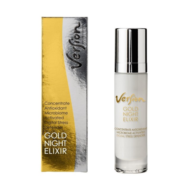 Version Gold Night Elixir Κρέμα Προσώπου Νυκτός για Αντιγήρανση 50ml