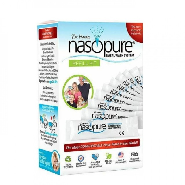 VOGEL Nasopure Refill Kit 40 φακελάκια ρυθμιστικού άλατος