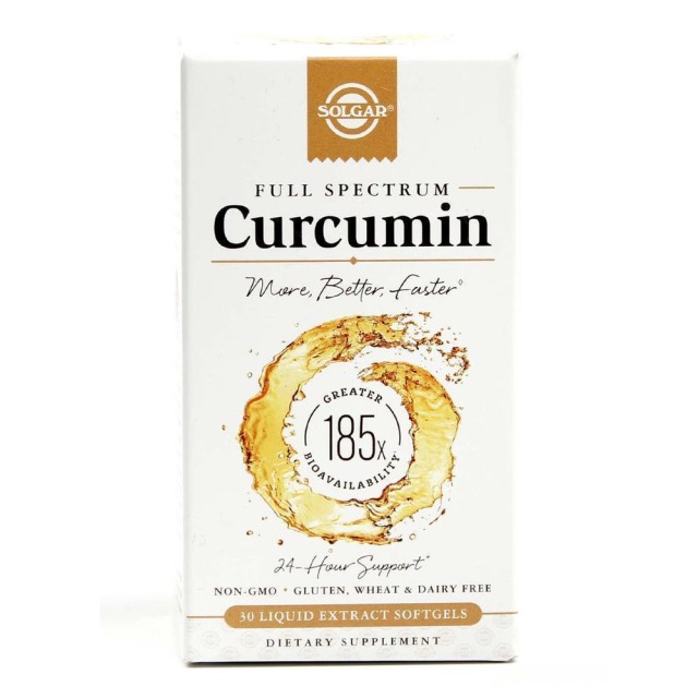 SOLGAR FULL SPECTRUM CURCUMIN 30 softgels