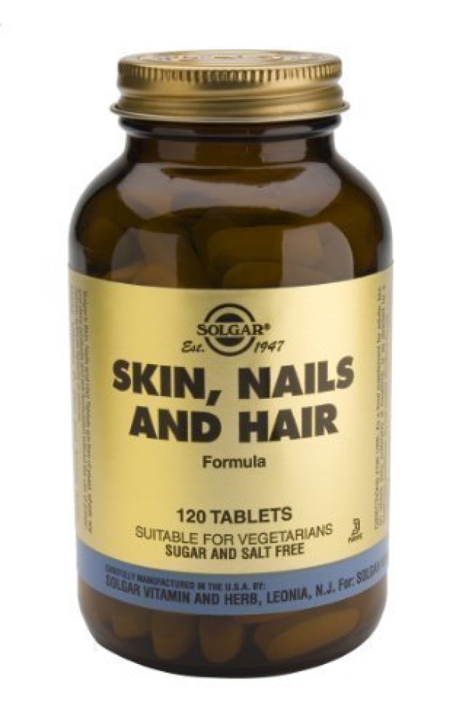 SOLGAR SKIN NAILS AND HAIR FORMULA tabs 120s