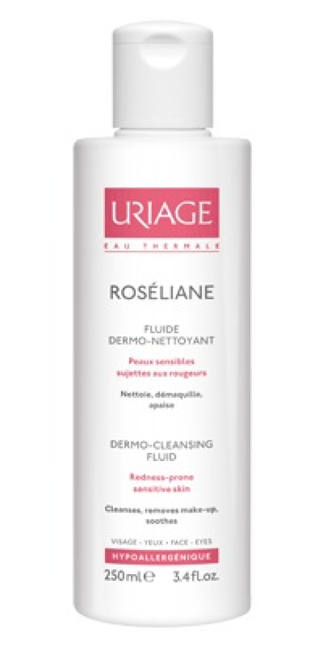 URIAGE ROSELIANE FLUIDE DERMO NETTOYANT 250ML