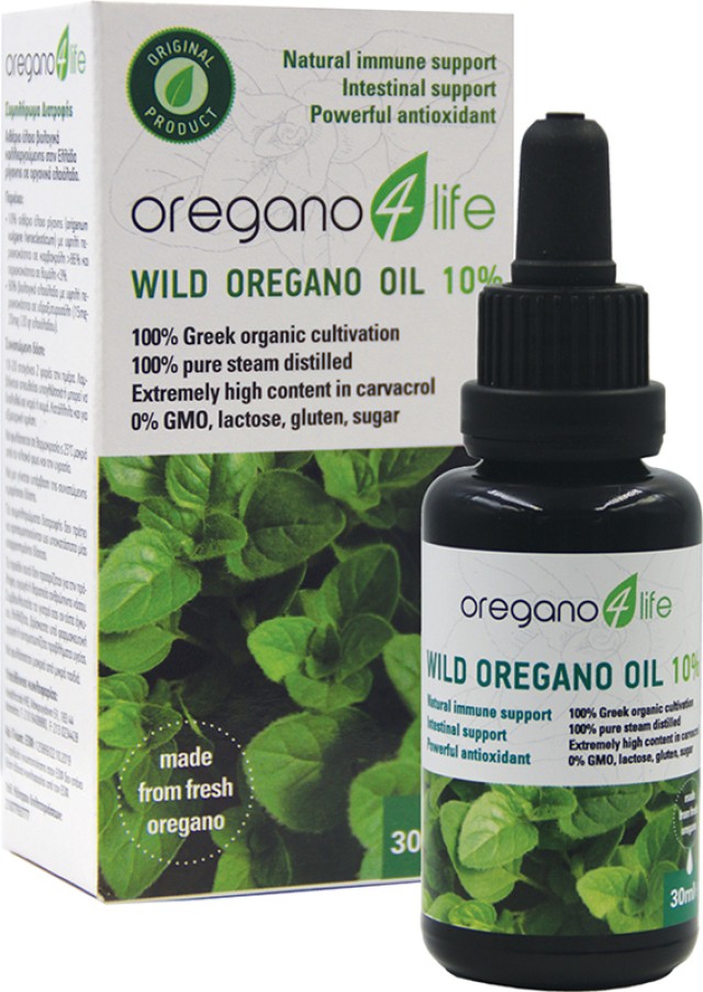 Vogel Oregano 4 Life Wild Oregano Oil 10% - Ριγανέλαιο, 30ml