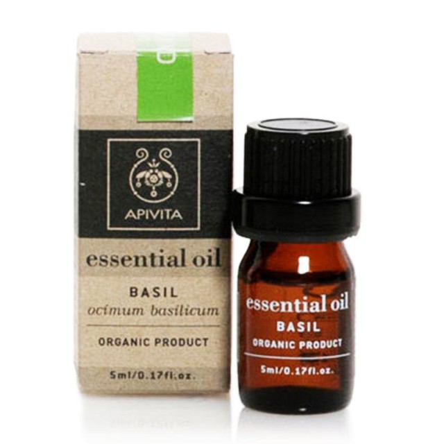 Apivita Αιθέριο Έλαιο Basil - Βασιλικός 5ml