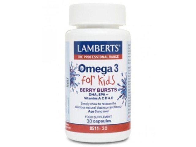 LAMBERTS OMEGA 3 FOR KIDS 30CAPS