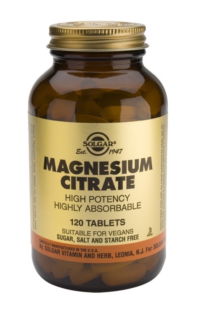 SOLGAR CITRATE MAGNESIUM 200MG120S