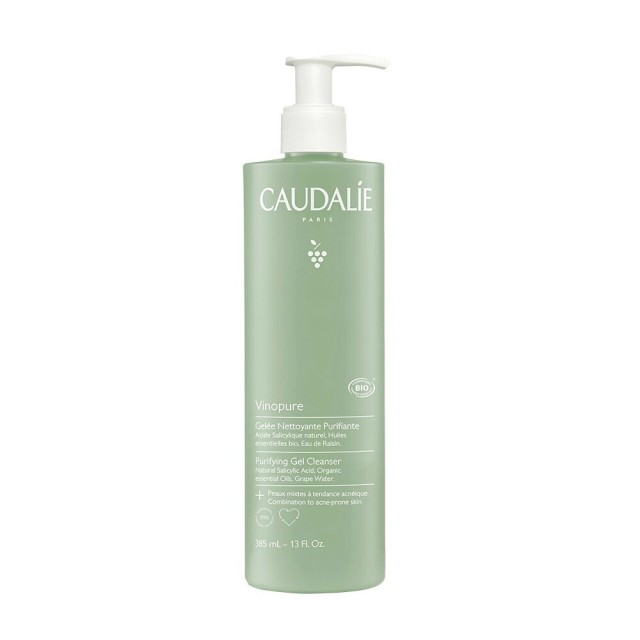 Caudalie Vinopure Purifying Gel Cleanser Tζελ Καθαρισμού Προσώπου 385ml