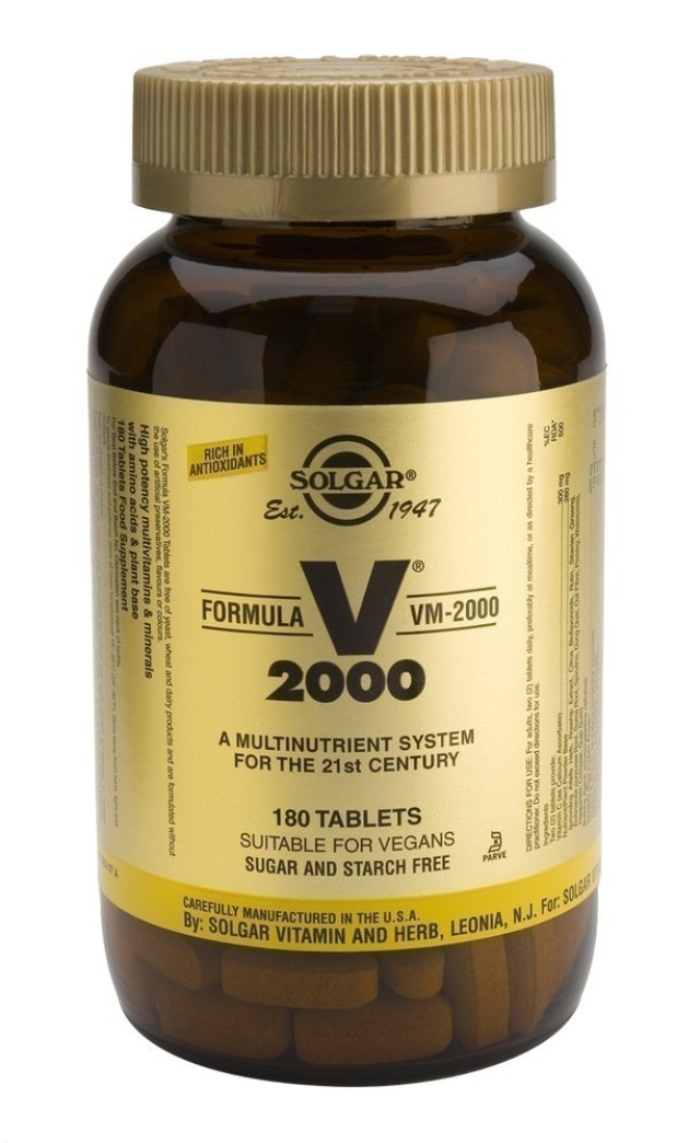 SOLGAR FORMULA VM 2000 tabs 180s