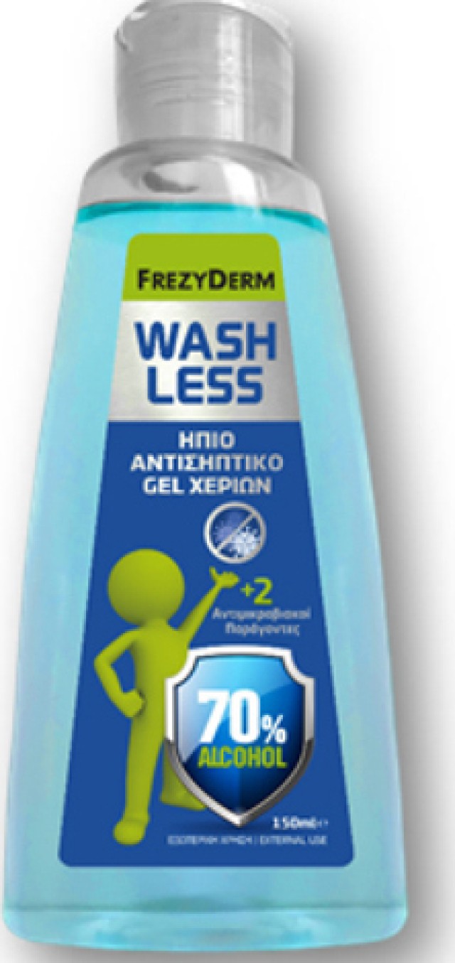 Frezyderm WashLess Ενυδατικό Ήπιο Αντισηπτικό Χεριών 175ml