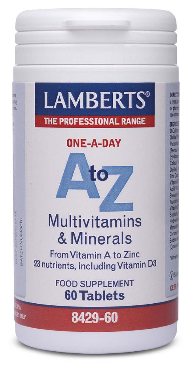 Lamberts A to Z Multivitamins Πολυβιταμίνη 60 Ταμπλέτες