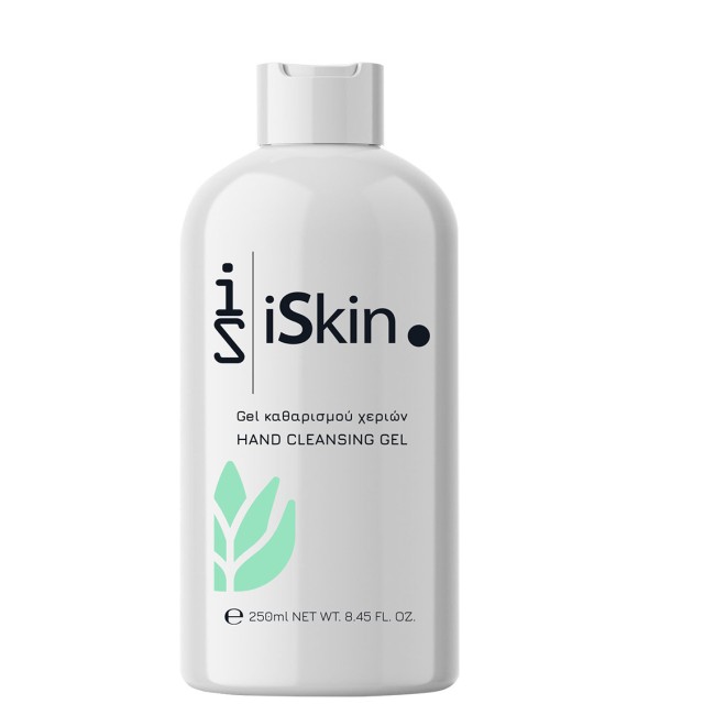 Iskin Hand Cleansing Gel Καθαρισμού Χεριών με 70% Αιθανόλη, 250 ml