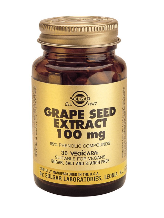 SOLGAR GRAPE SEED EXTRACT 100mg veg.30s