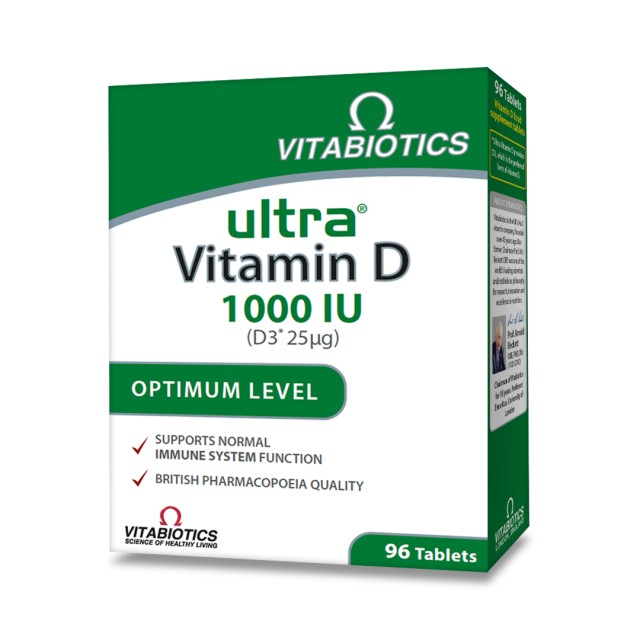 VITABIOTICS ULTRA D3 1000iu 96 TABS