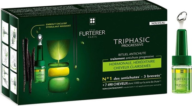 Rene Furterer Triphasic Progressive Rituel Antichute 8 Φιάλες 5,5ml