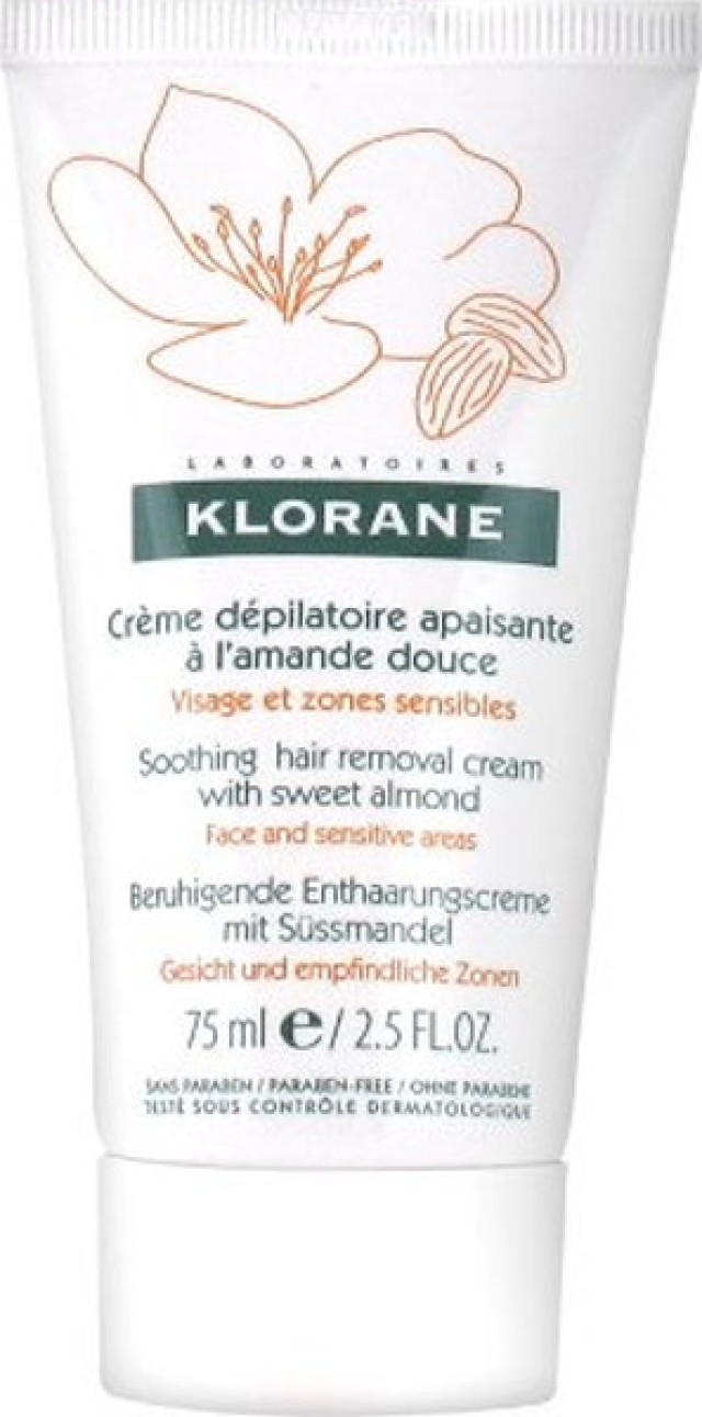 KLORANE CRÈME DEPILATOIRE APAISANTE 75ML