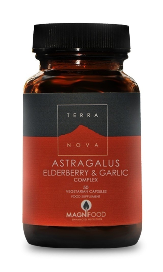 TERRANOVA Astragalus, Elderberry & Garlic Complex 50caps