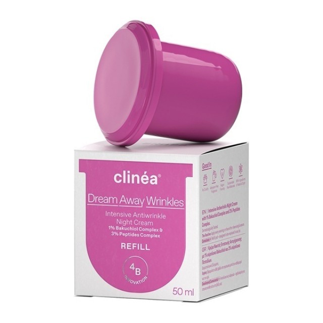 Clinéa Refill Κρέμας Νυκτός Dream Away Wrinkles 50ml