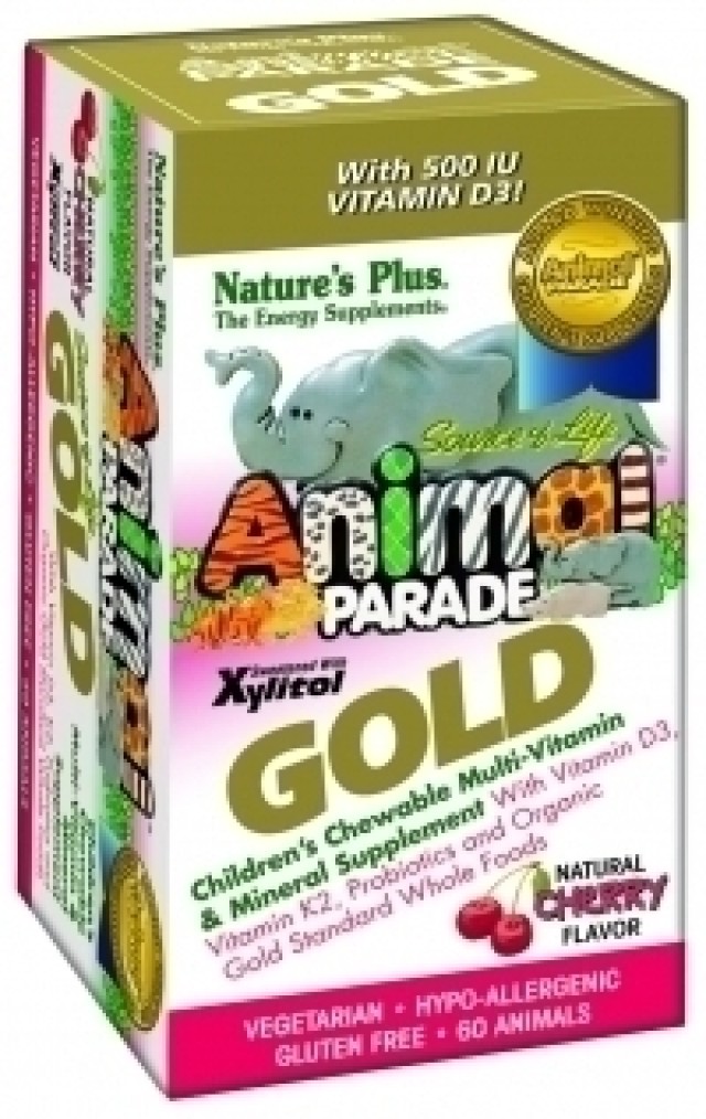 Natures Plus ANIMAL PARADE GOLD TABS 60