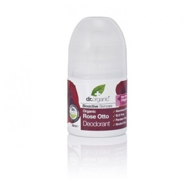 Dr. Organic Rose Otto Deodorant 50 ml