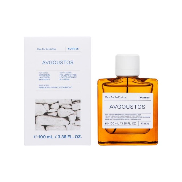 Korres Avgoustos Eau De Toilette 100ml