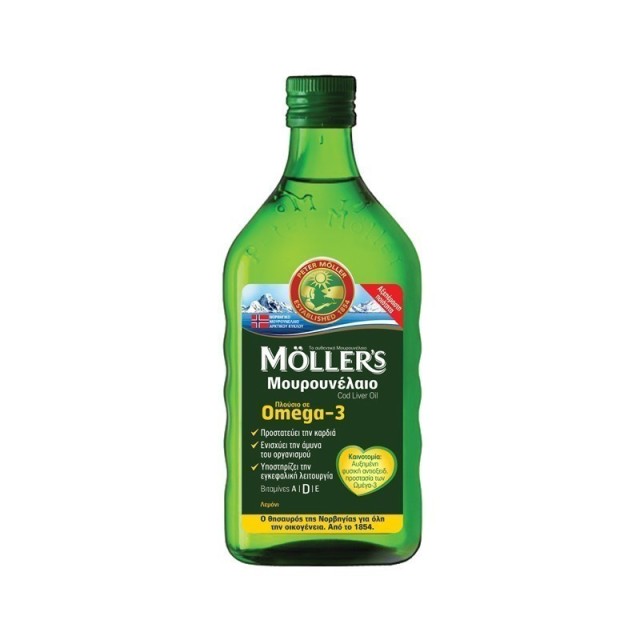 Mollers Μουρουνέλαιο Lemon 250ml