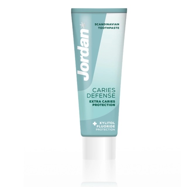 Jordan Stay Fresh Caries Defense Toothpaste Οδοντόκρεμα κατά της Τερηδόνας, 75ml