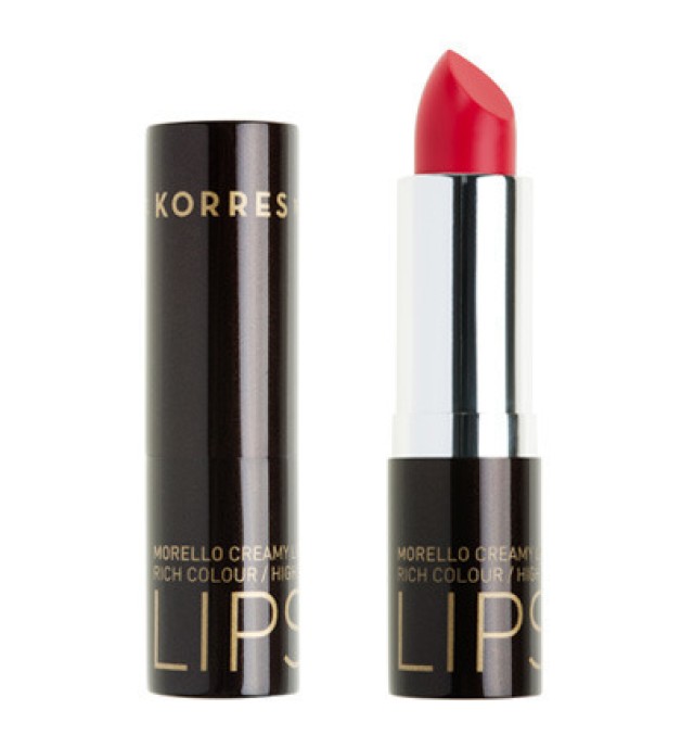 KORRES MORELLO CREAMY LIPSTICK LUMINOUS CORAL 44 3.5g