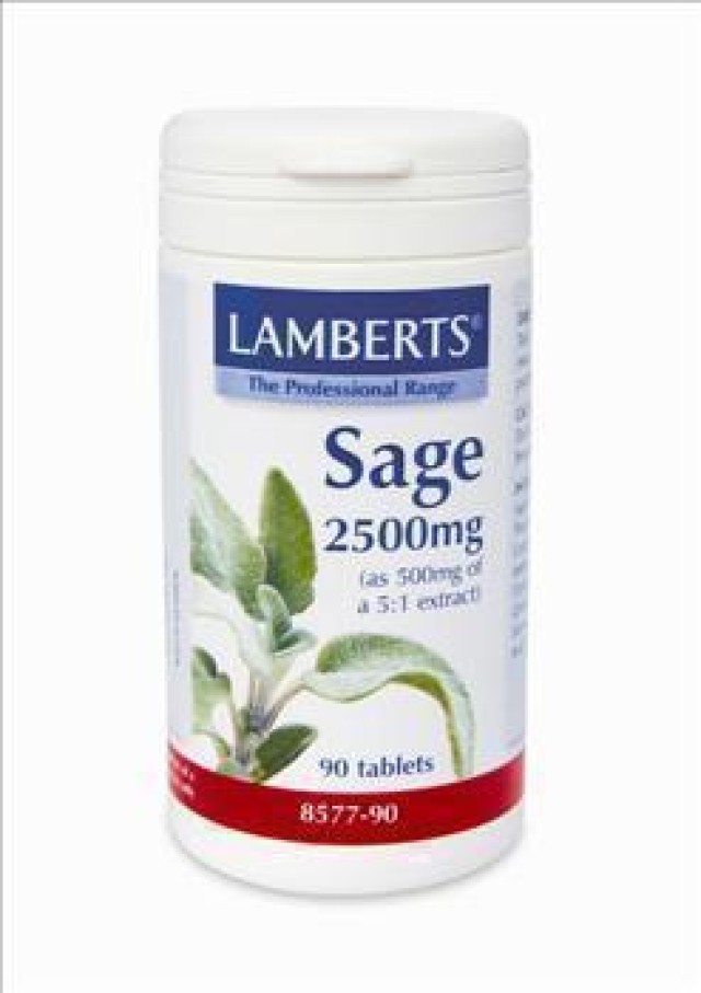 LAMBERTS SAGE 2500MG 90TABS