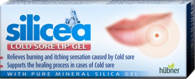 Hubner Silicea Cold Sore Lip Gel 2gr για τον Επιχείλιο Έρπητα