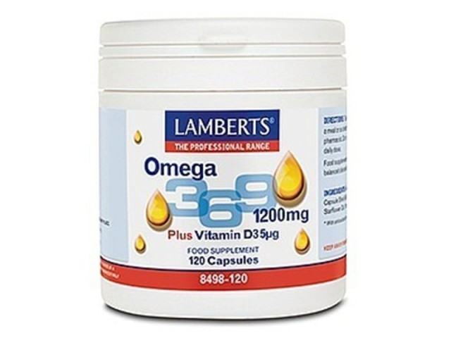 LAMBERTS OMEGA 3,6, 9 120CAPS