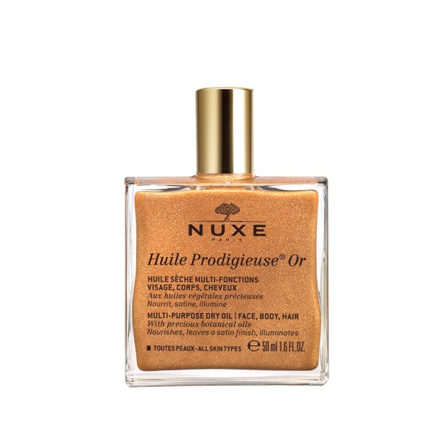 Nuxe Huile Prodigieuse OR Ιριδίζον Ξηρό Λάδι για Πρόσωπο - Σώμα - Μαλλιά 50ml