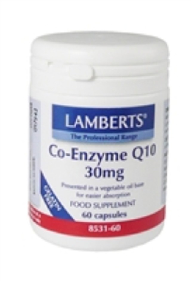 LAMBERTS CO-ENZYME Q10 30MG 60CAPS