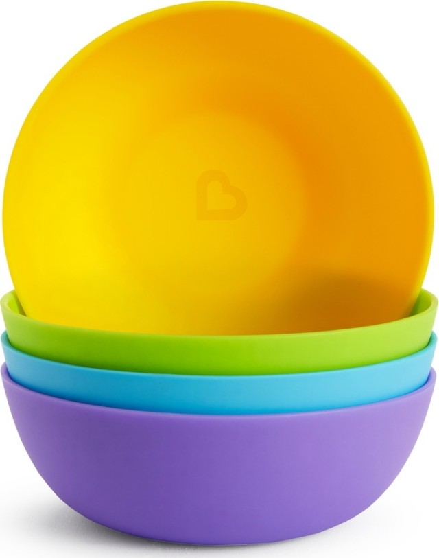 Munchkin Modern Multi Bowls Μπoλ Φαγητού 6m+, 4τεμ