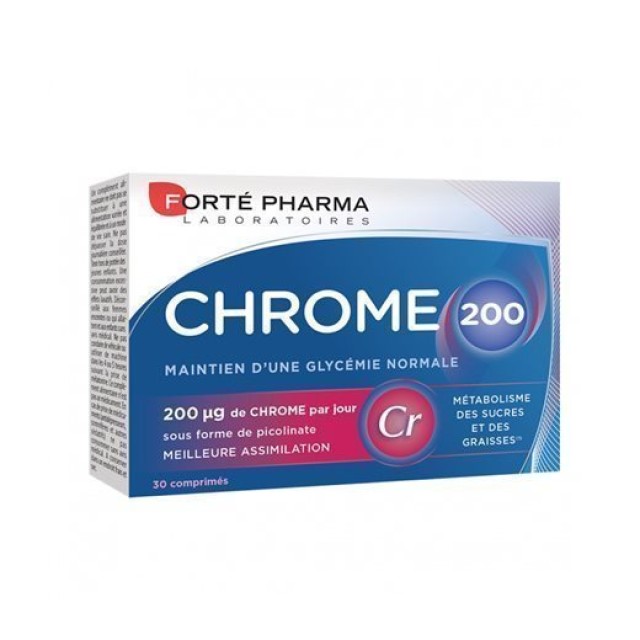 FORTE PHARMA CHROME 200MG 30TABS