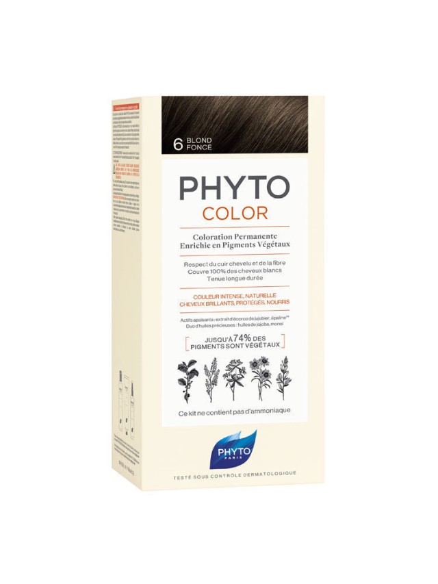 Phyto Phytocolor 6.0 Ξανθό Σκούρο