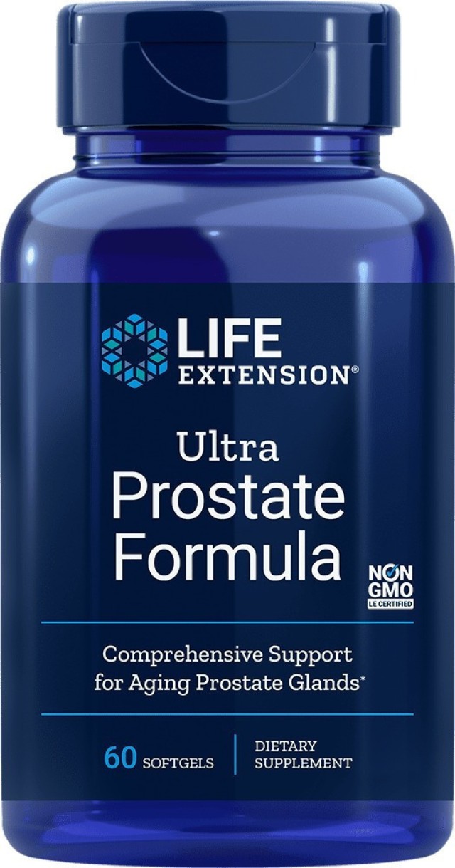 Life Extension Ultra Prostate Formula Συμπλήρωμα για την Υγεία του Προστάτη 60 μαλακές κάψουλες