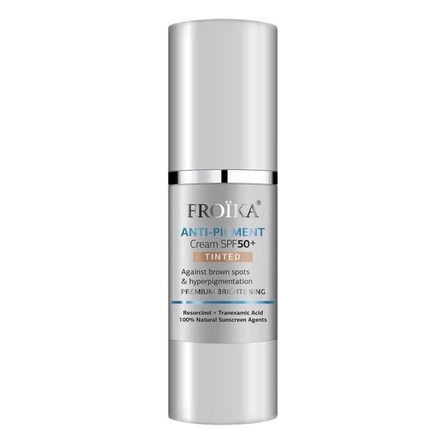 Froika Anti-Pigment Tinted Cream SPF50+ Κρέμα Προσώπου κατά των Δυσχρωμιών με Χρώμα & Αντιηλιακή Προστασία, 30ml