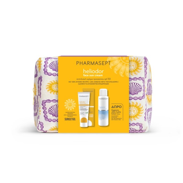 Pharmasept Promo Heliodor Face Sun Cream Spf30, 50ml & Δώρο After Sun Lotion 100ml & Νεσεσέρ