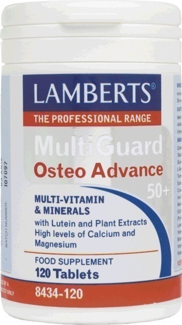 LAMBERTS MULTIGUARD OSTEOADVANCE 50+ 120TABS