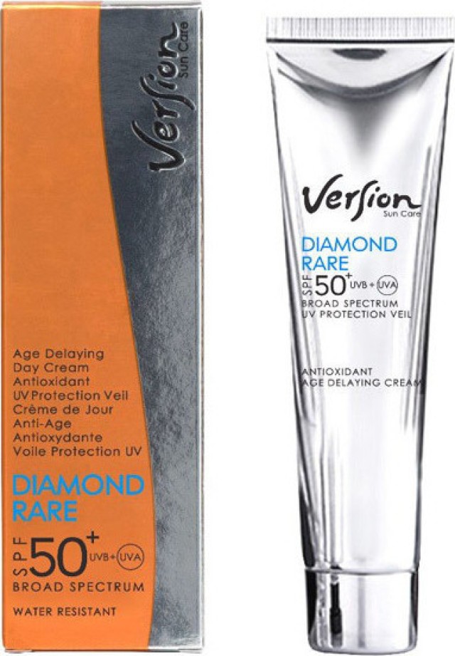 Version Diamond Rare SPF50+ Αντιηλιακή Αντιγηραντική Κρέμα Προσώπου για Κανονικό/Ξηρό Δέρμα 60ml